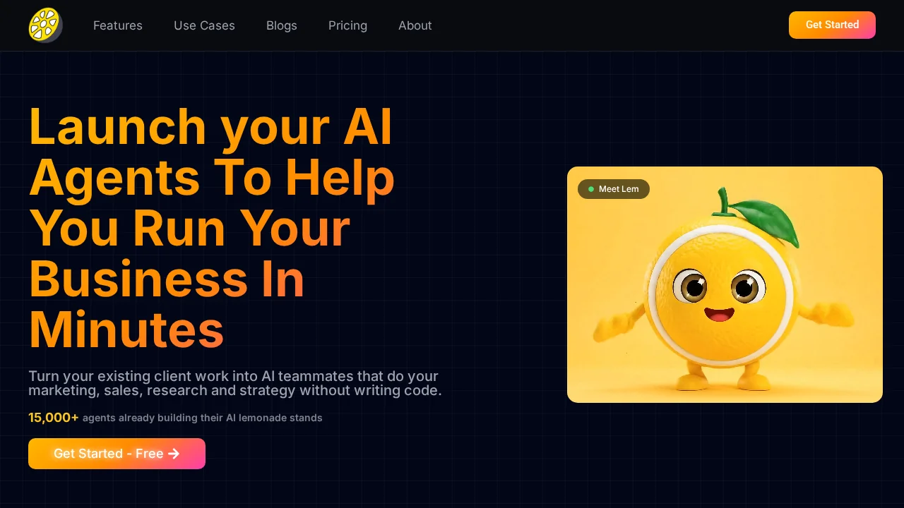 LaunchLemonade screenshot 1