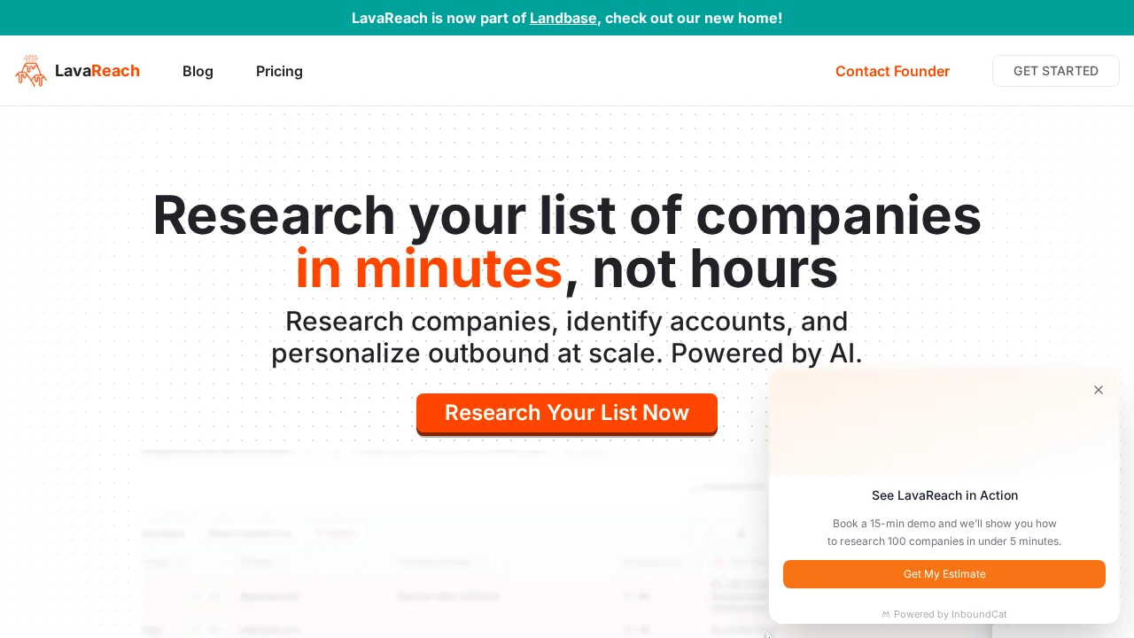 LavaReach screenshot 1