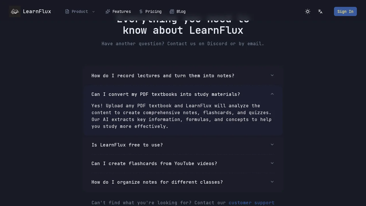 LearnFlux screenshot 1