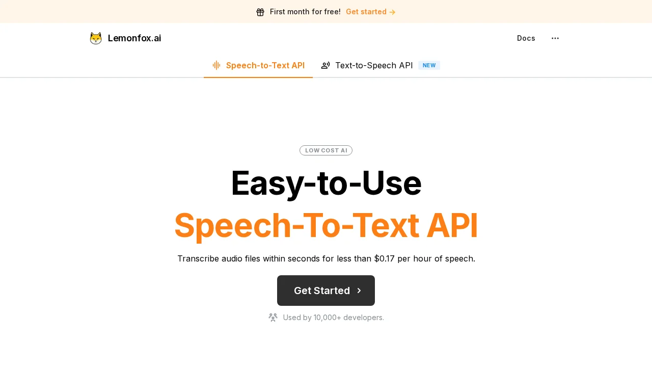 Lemonfox screenshot 1