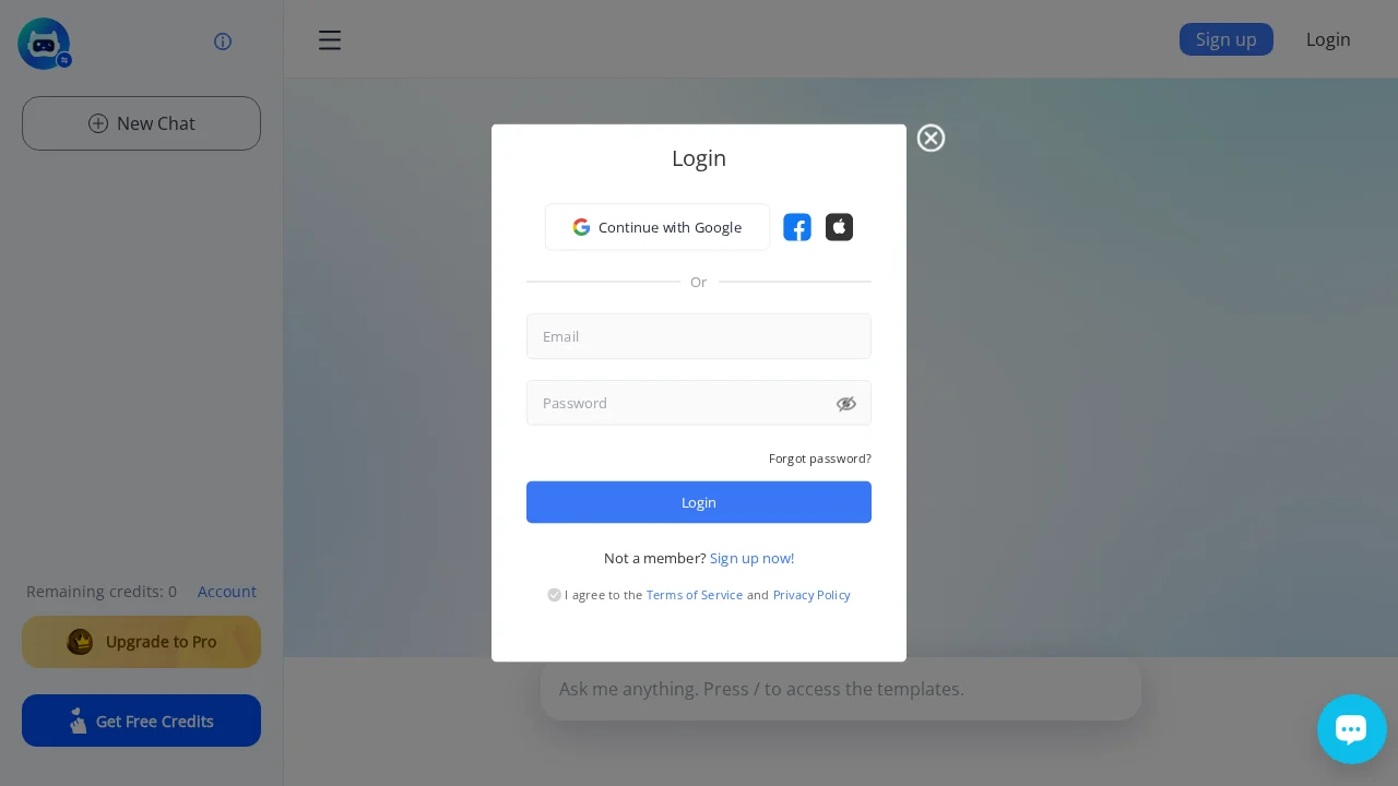 LetsView Chat screenshot 1