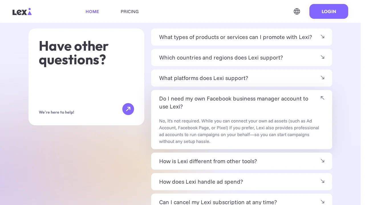 Lexi AI screenshot 1