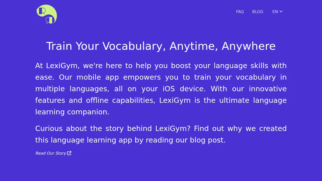 LexiGym screenshot 1