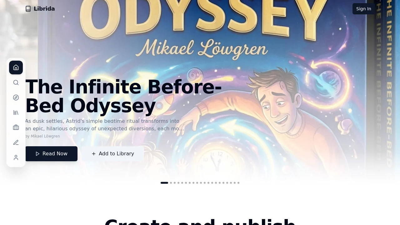 Librida screenshot 1