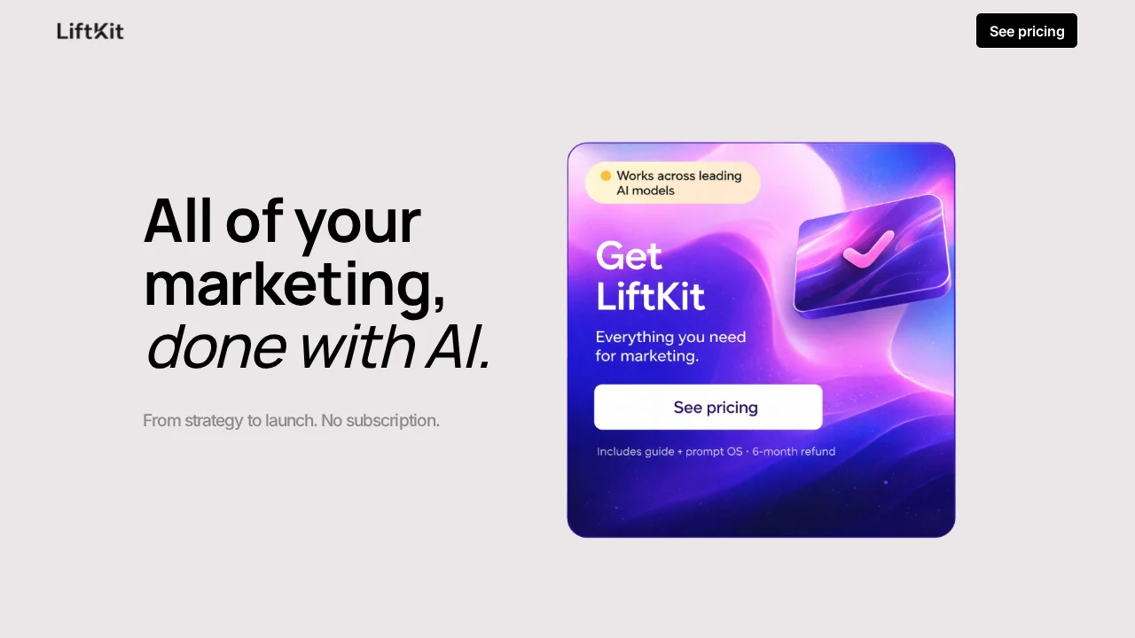 LiftKit screenshot 1