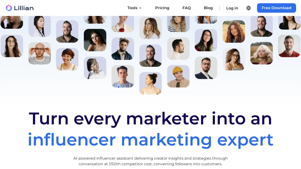 Lillian - AI Influencer Marketing screenshot 1
