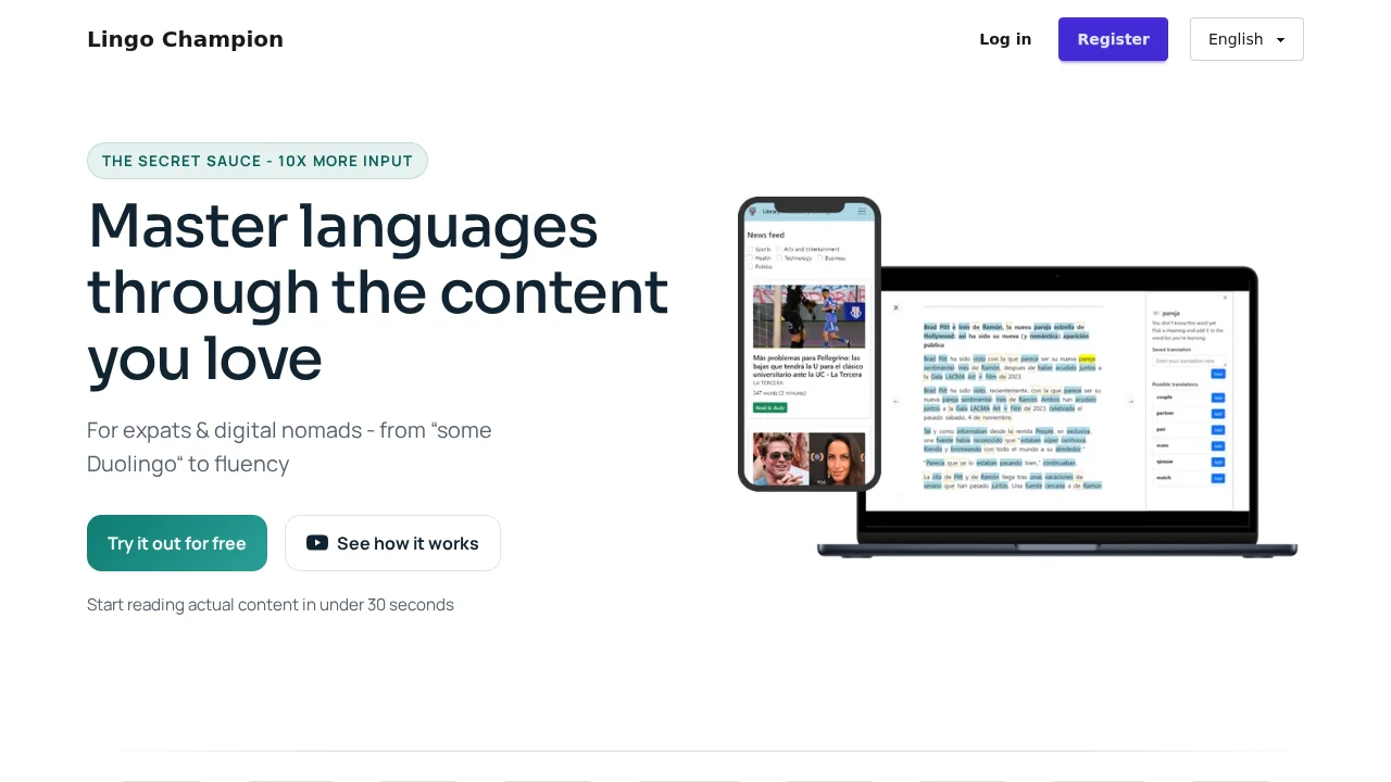 Lingo Champion screenshot 1