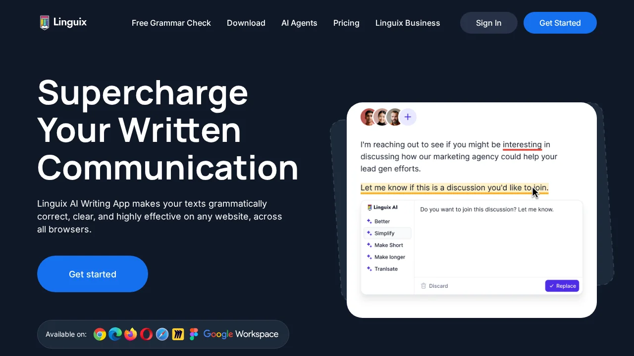 Linguix screenshot 1
