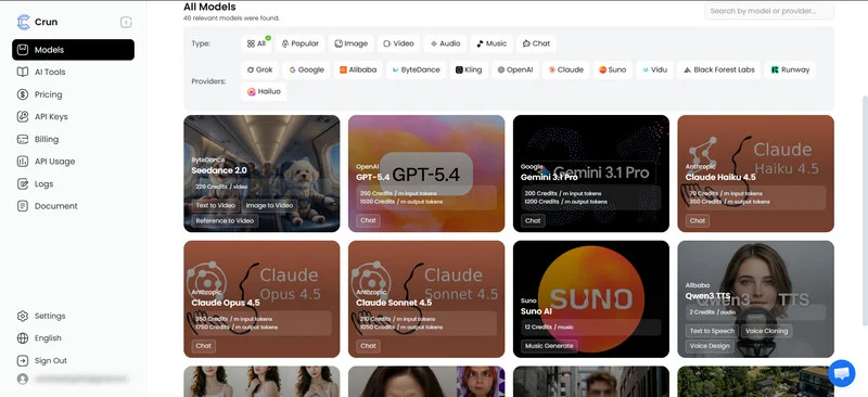 Crun AI screenshot 1