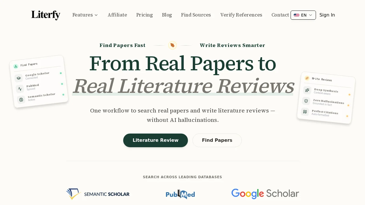 Literfy screenshot 1