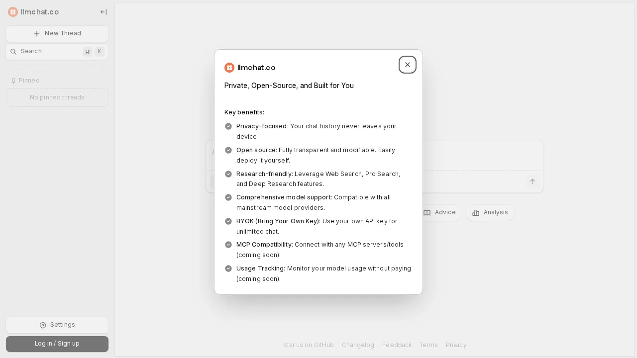 LLMChat screenshot 1