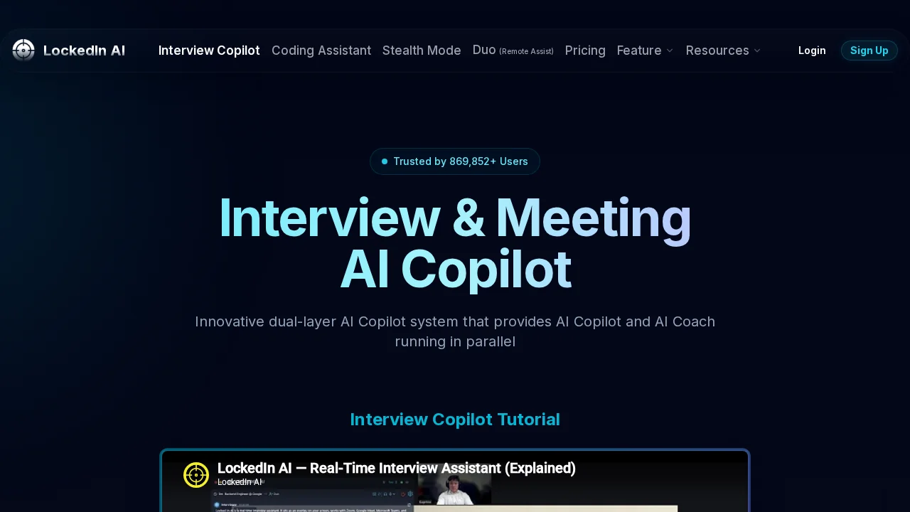 LockedIn AI screenshot 1