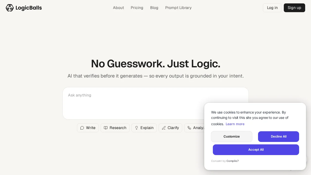 Logicballs screenshot 1