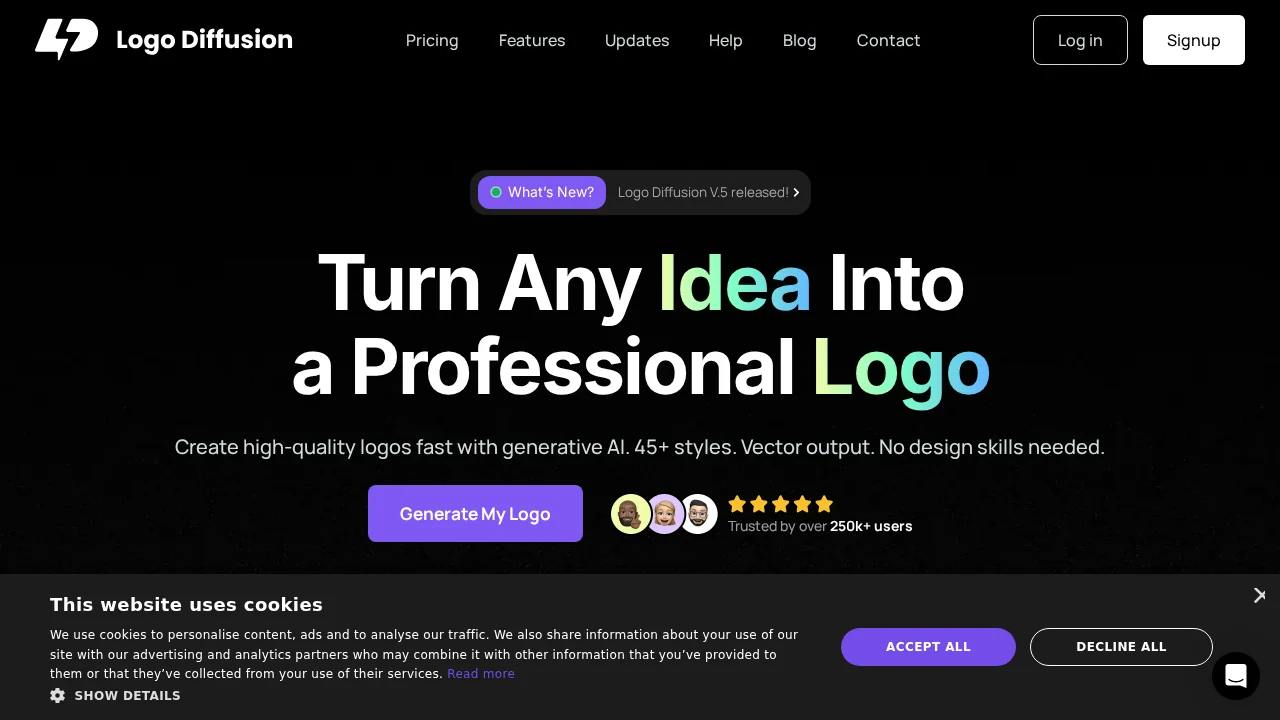 Logodiffusion screenshot 1