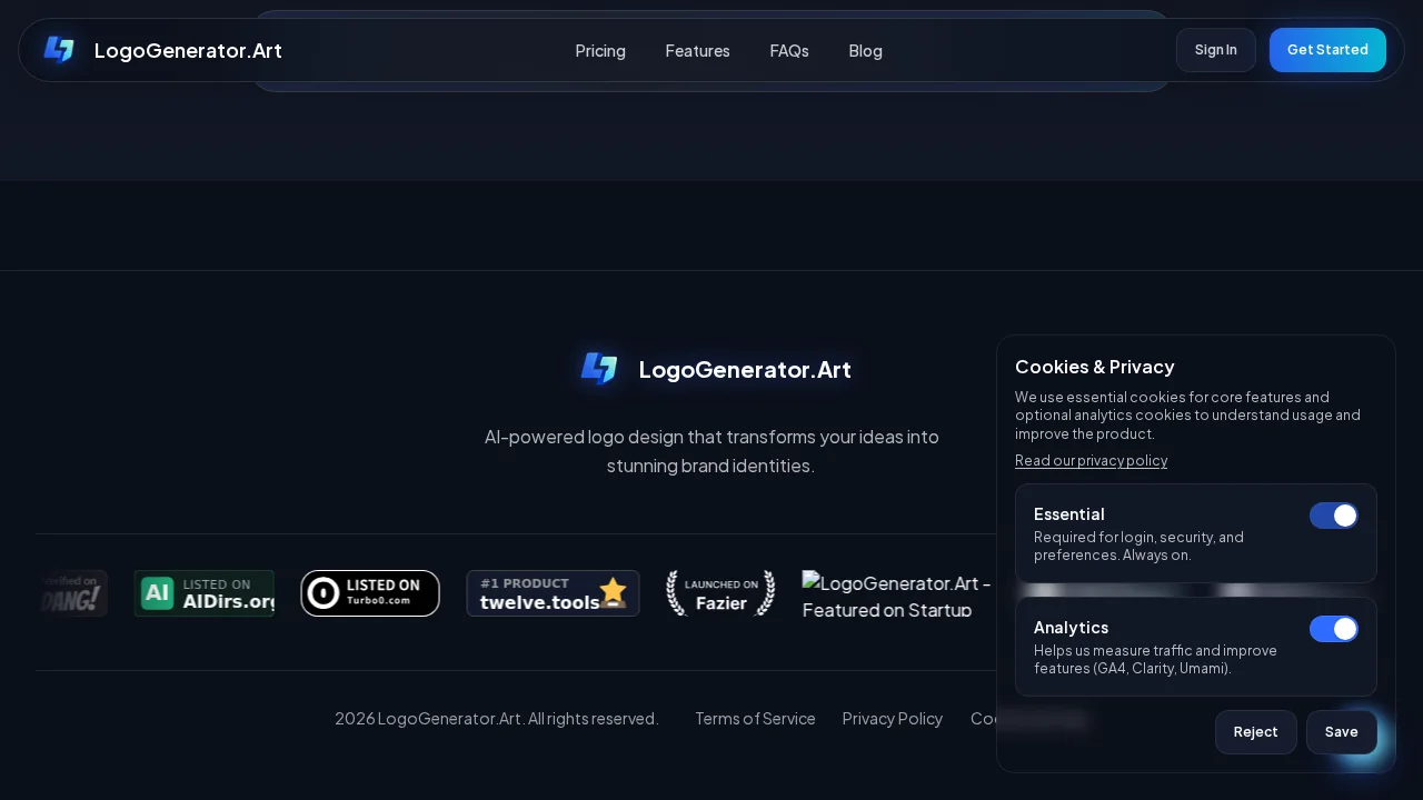 LogoGenerator.Art screenshot 1