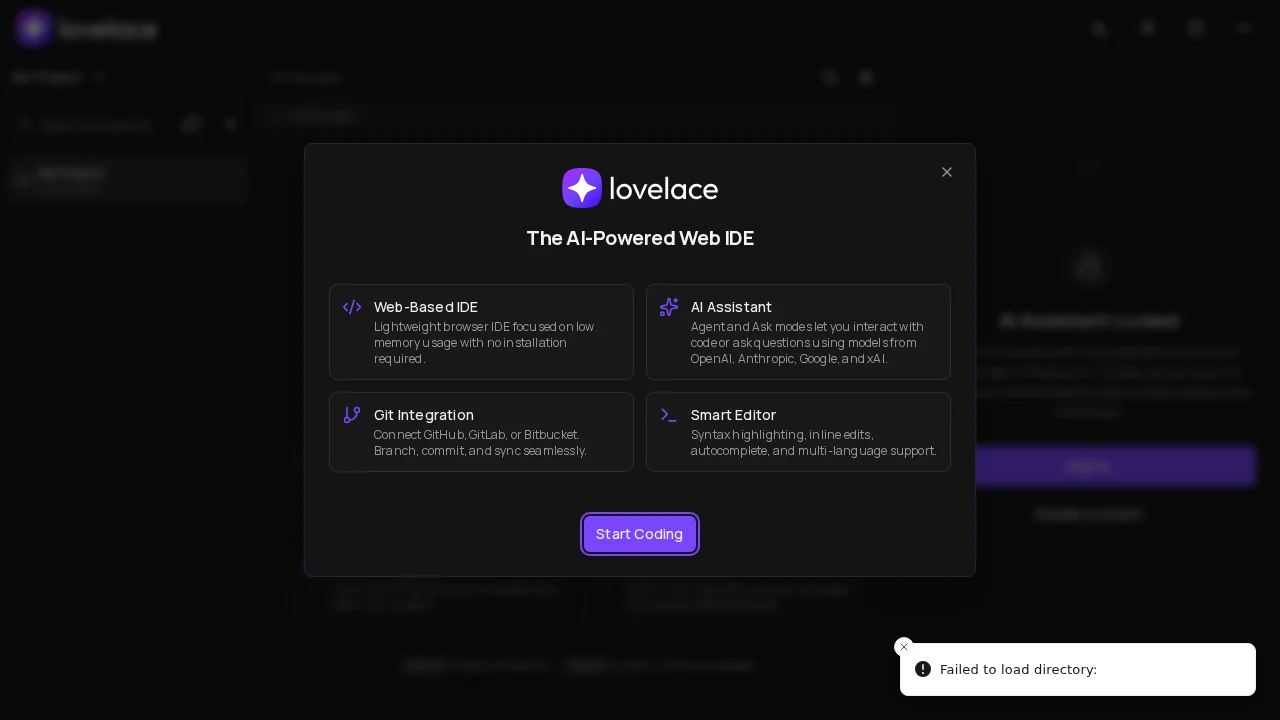 Lovelace screenshot 1