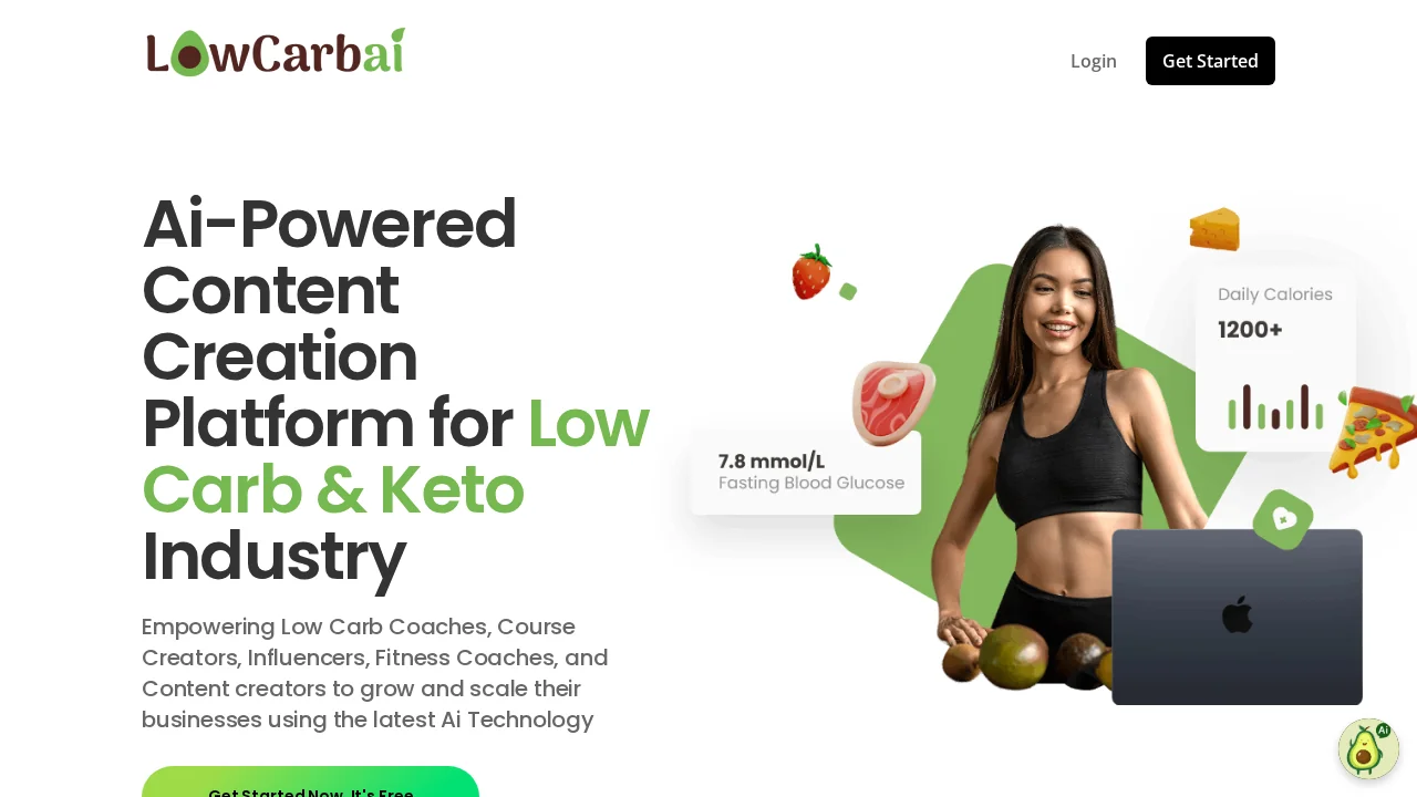 LowcarbAI screenshot 1