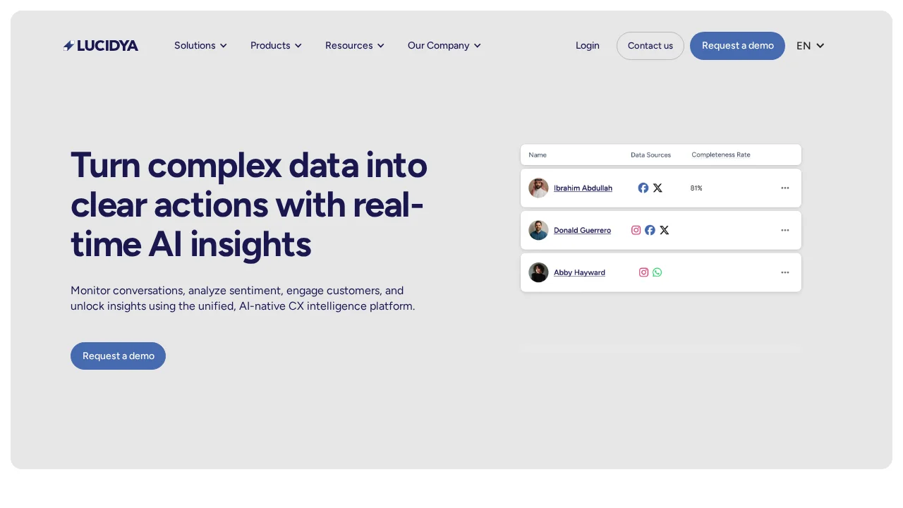 Lucidya screenshot 1