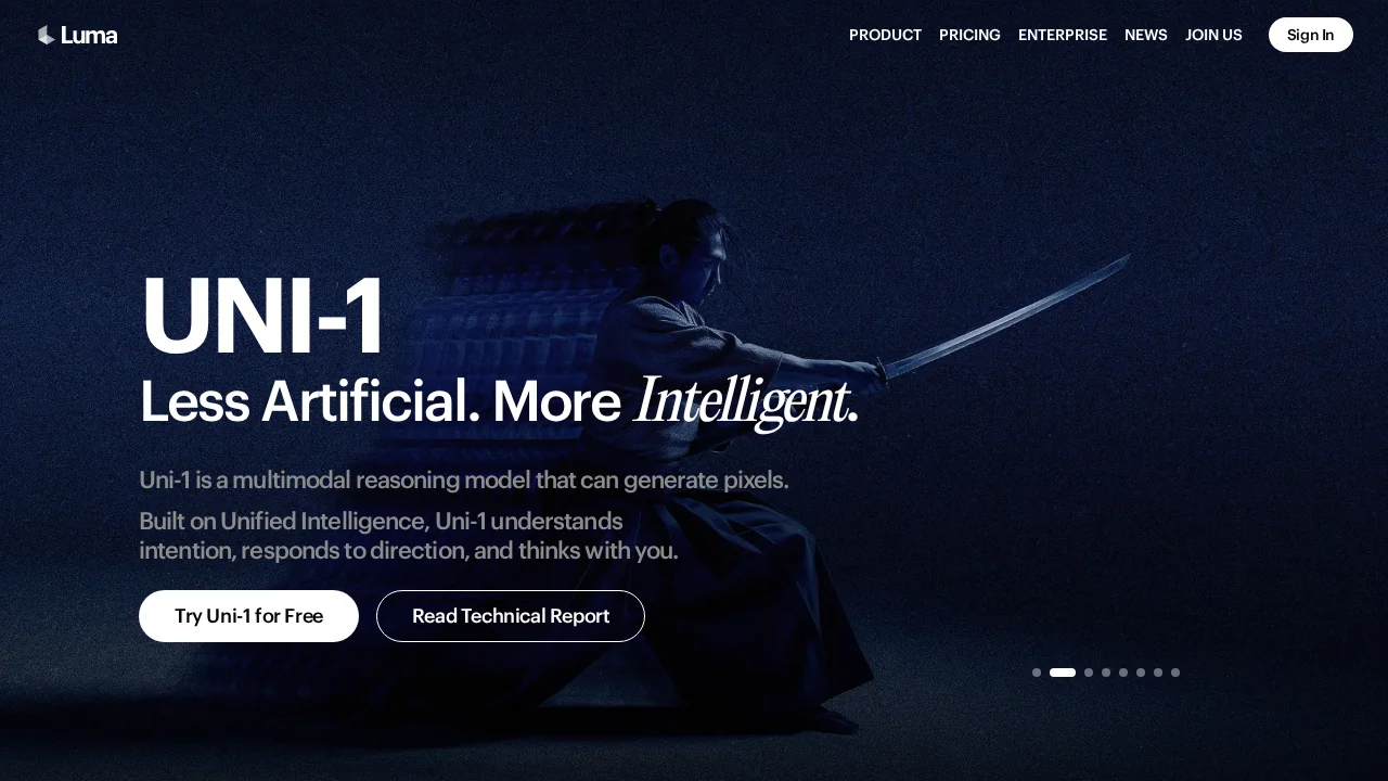 Luma Uni screenshot 1