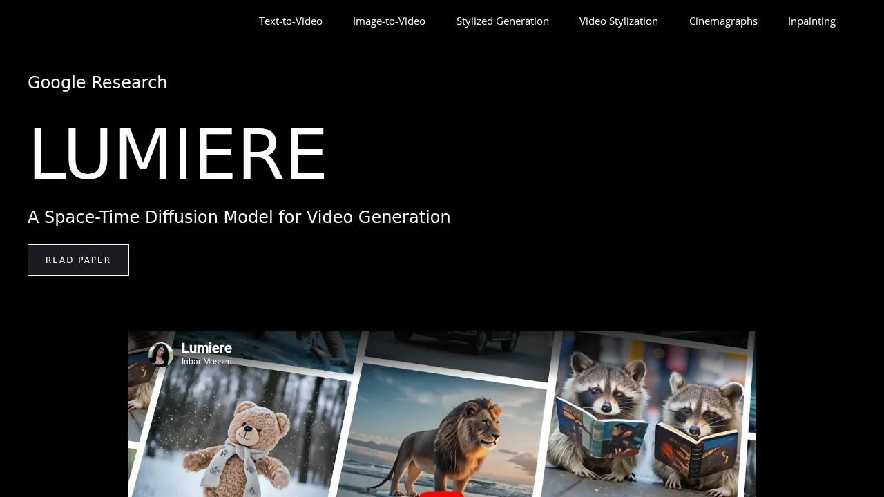 Lumiere screenshot 1