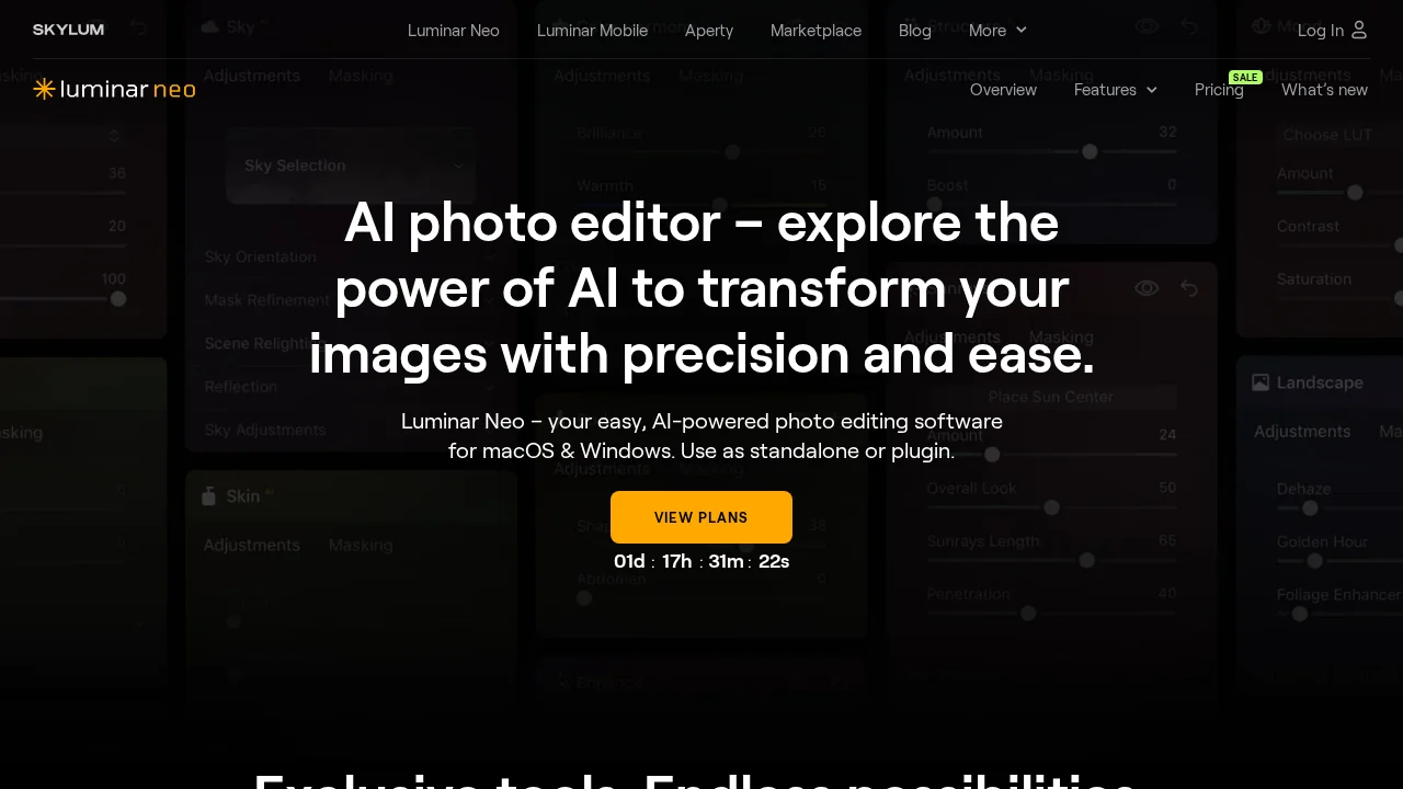 Luminar AI screenshot 1