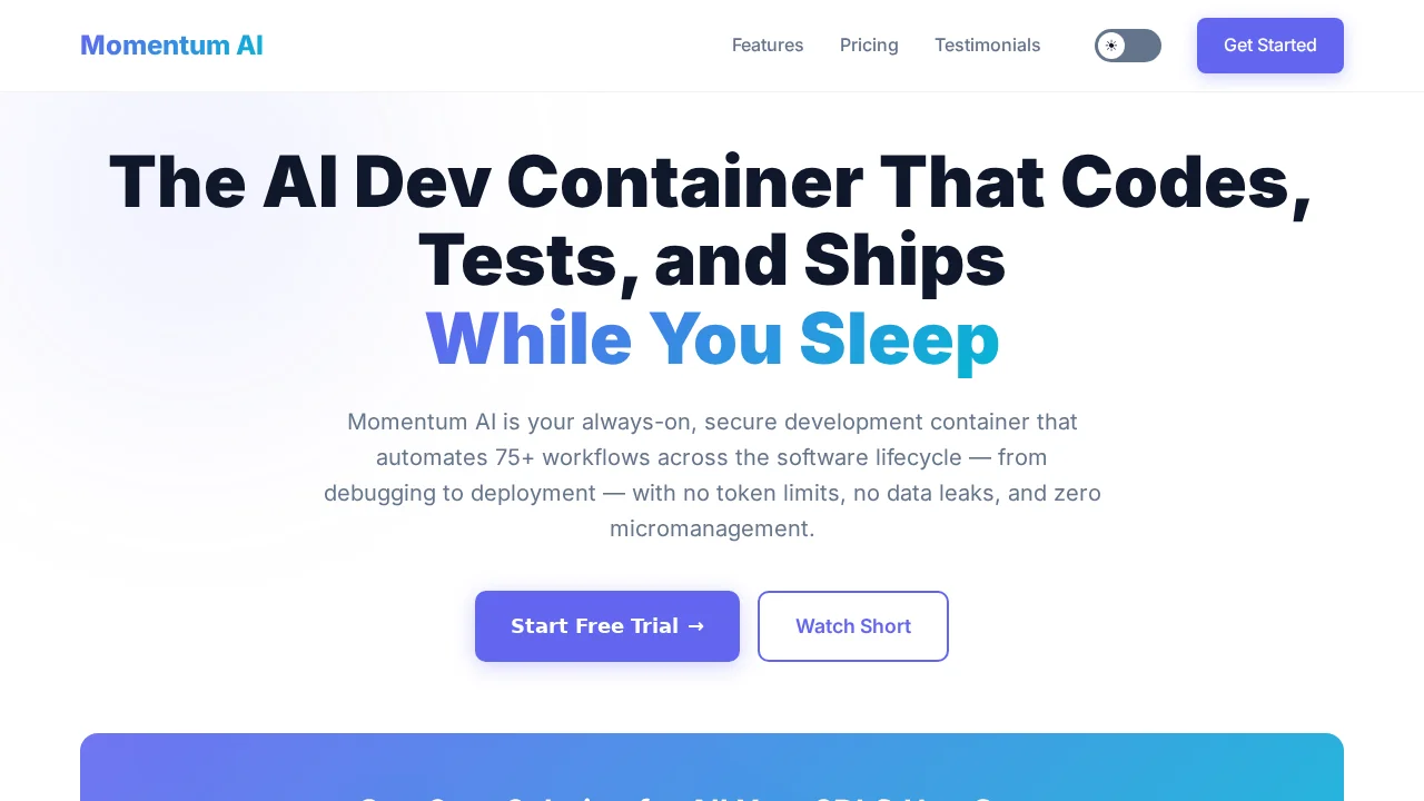 M9 Developer screenshot 1