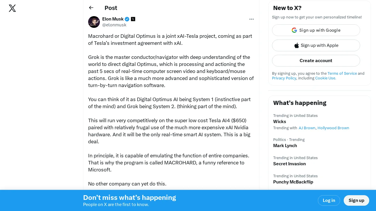 Macrohard screenshot 1