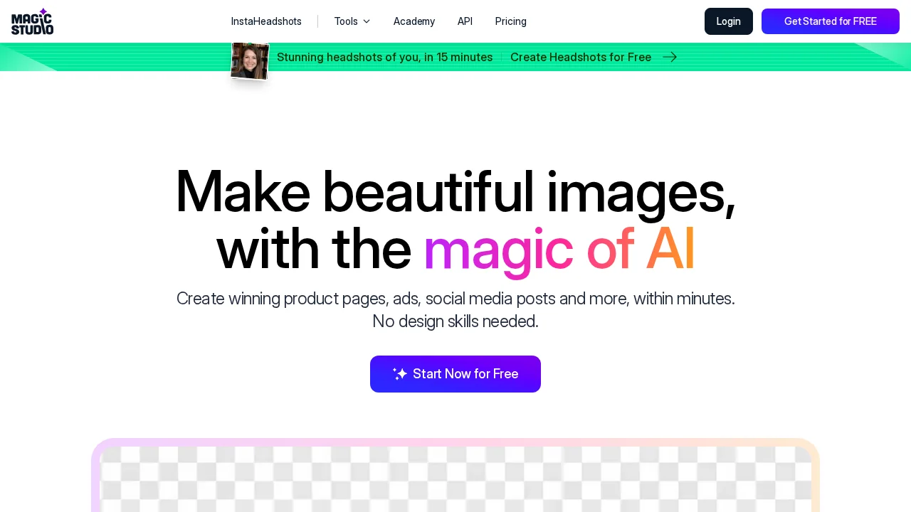 Magic Studio screenshot 1