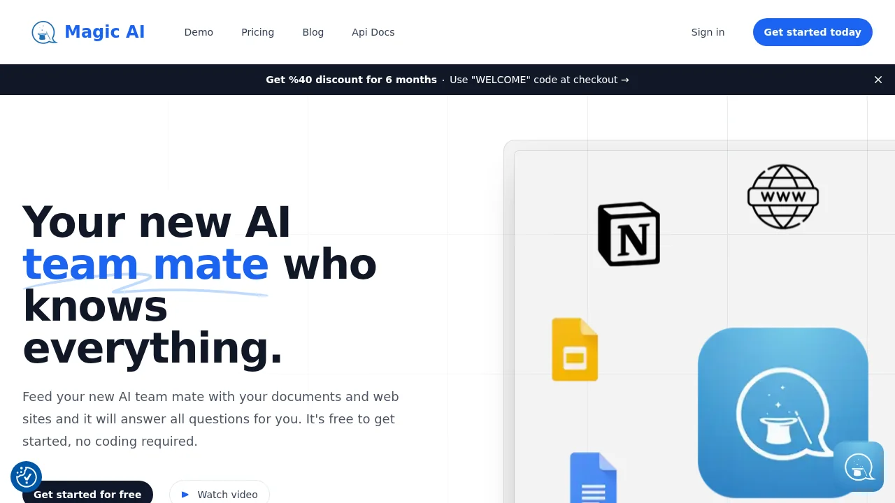 MagicAI Chatbots screenshot 1