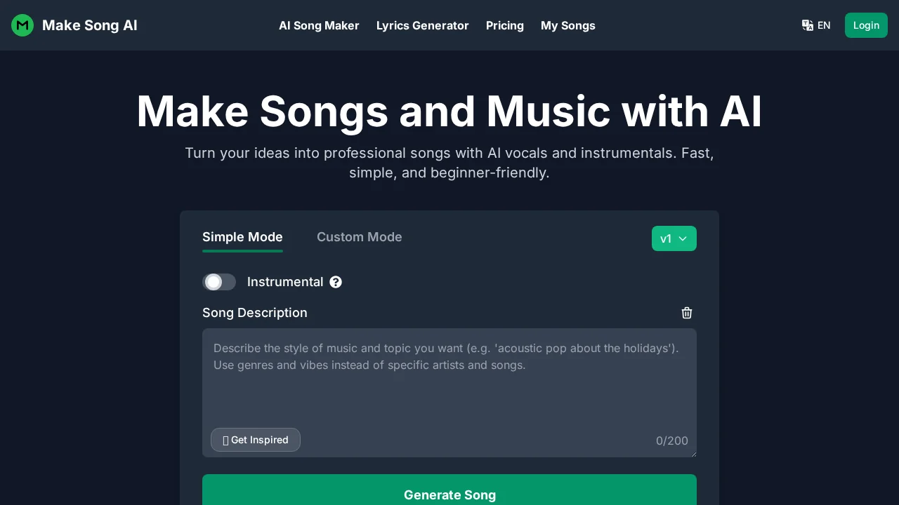 Make Song AI screenshot 1