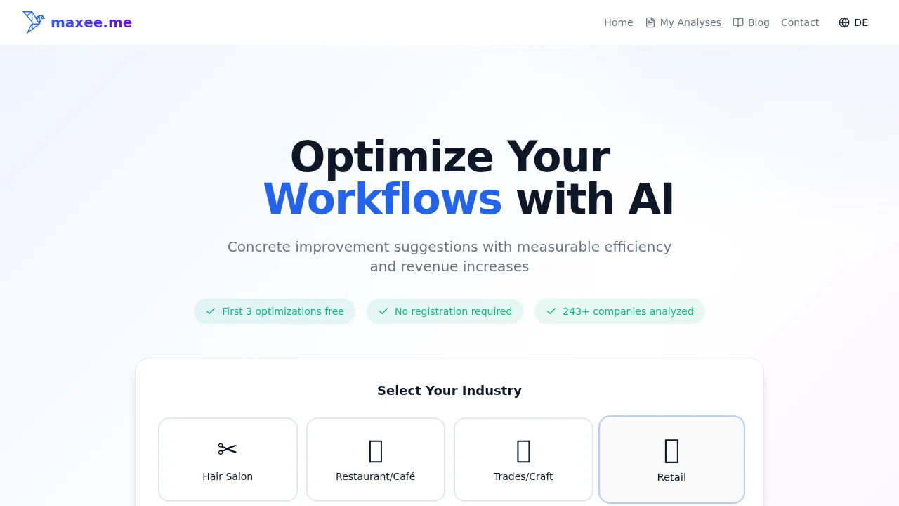 maxee.me screenshot 1