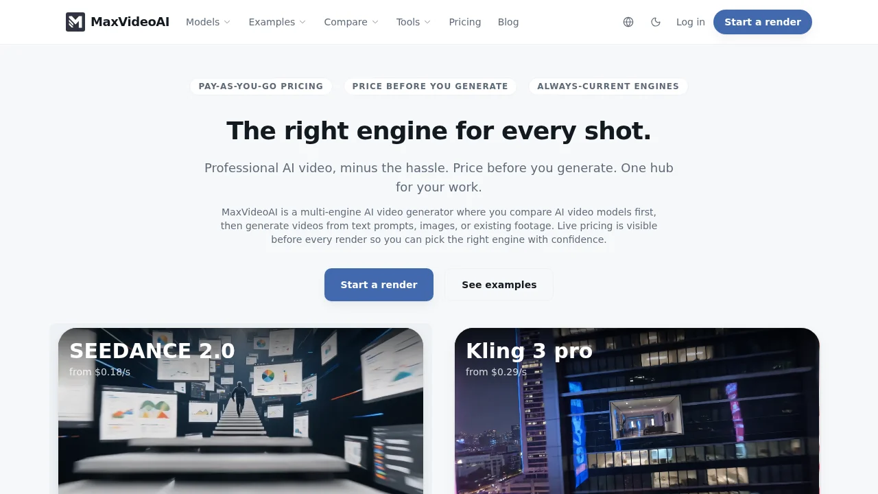 MaxVideoAI screenshot 1