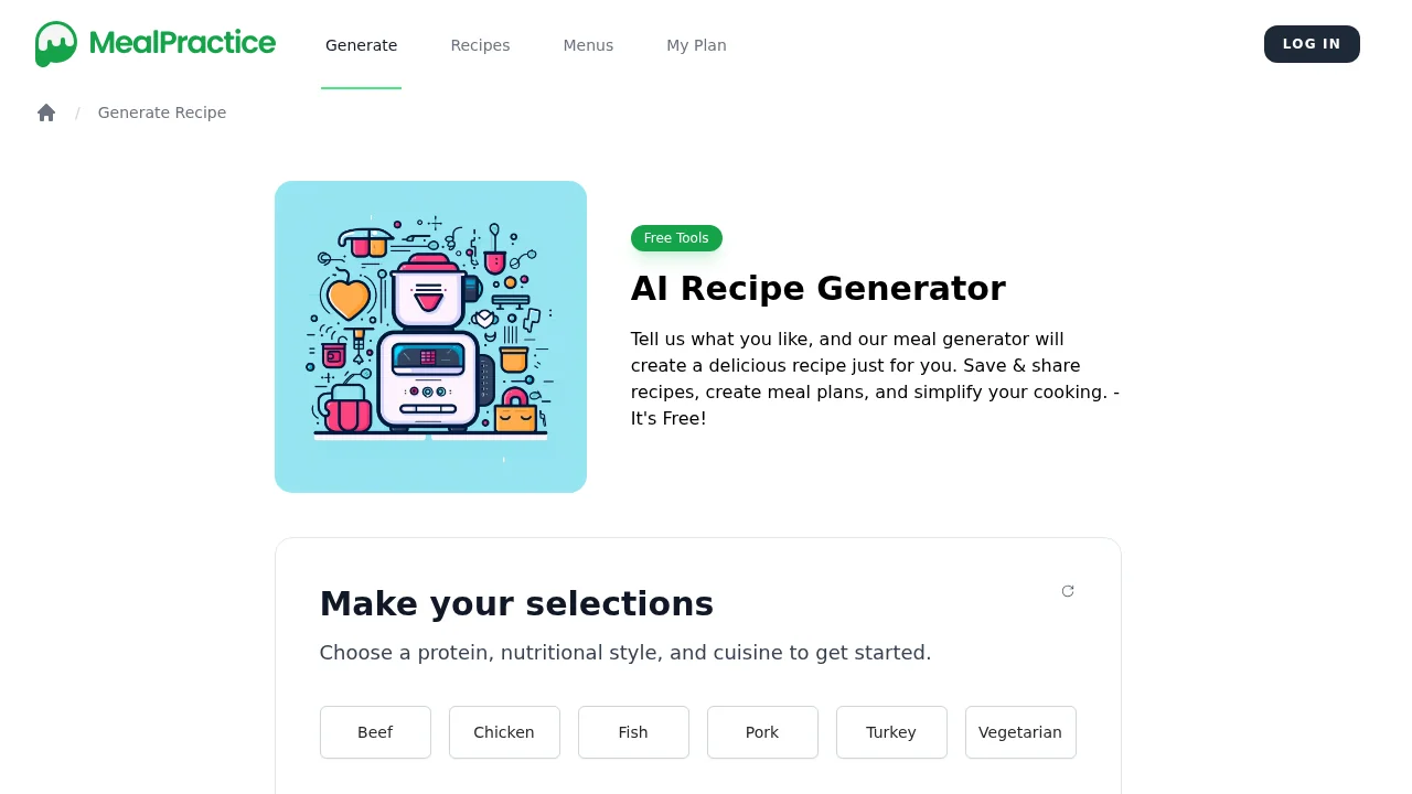 Mealpractice screenshot 1