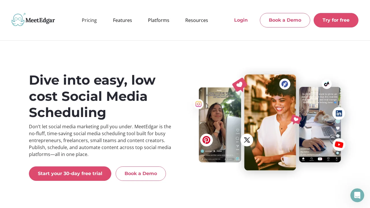 MeetEdgar screenshot 1