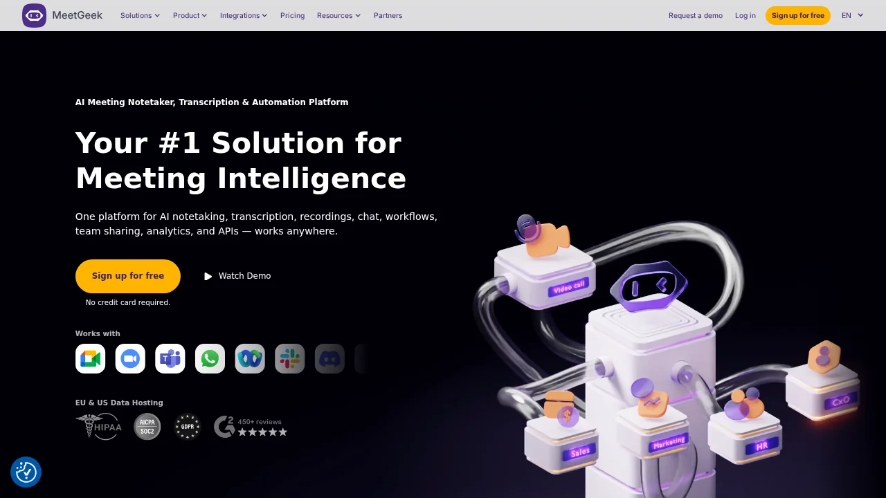 MeetGeek screenshot 1
