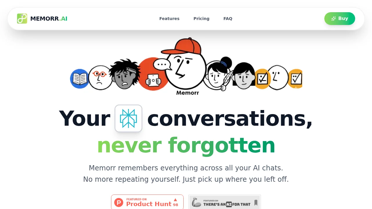 Memorr.AI screenshot 1