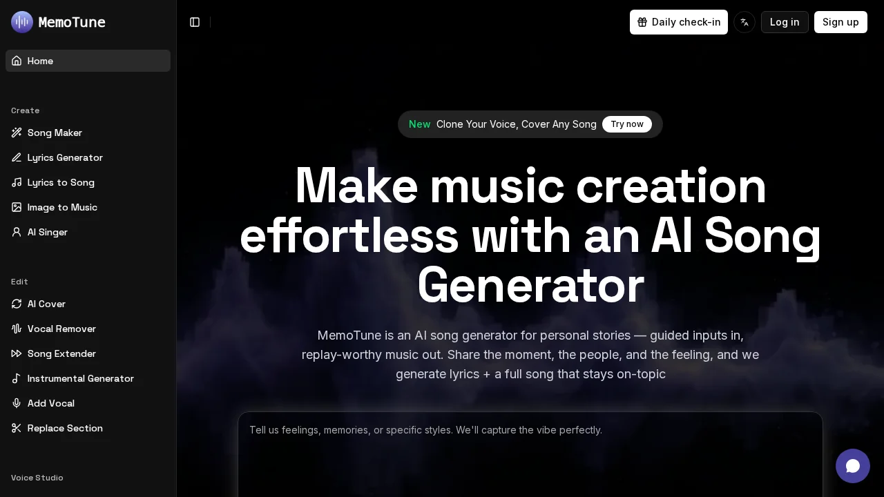 MemoTune screenshot 1