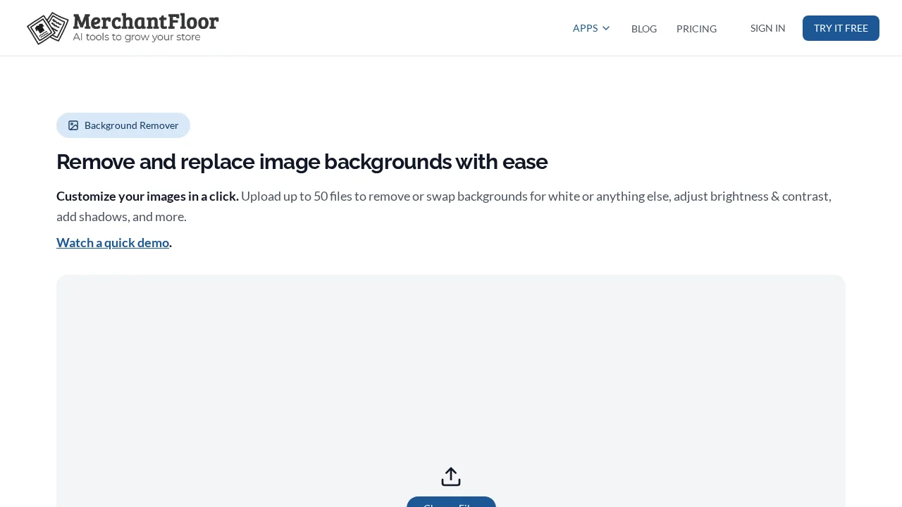 Merchant Floor | Background Remover screenshot 1