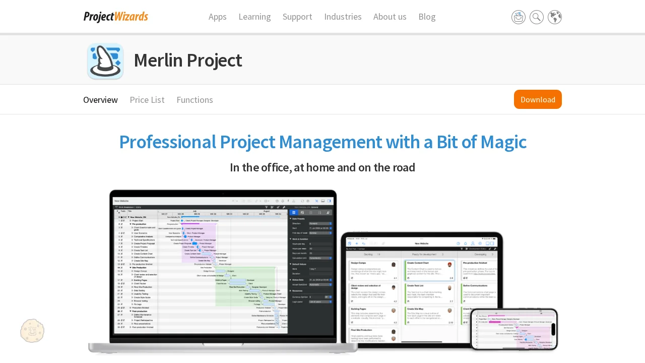 Merlin Project screenshot 1
