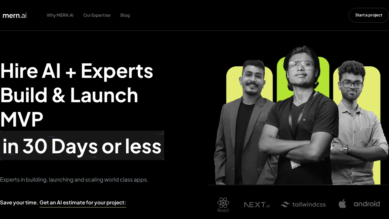 MERN.AI screenshot 1