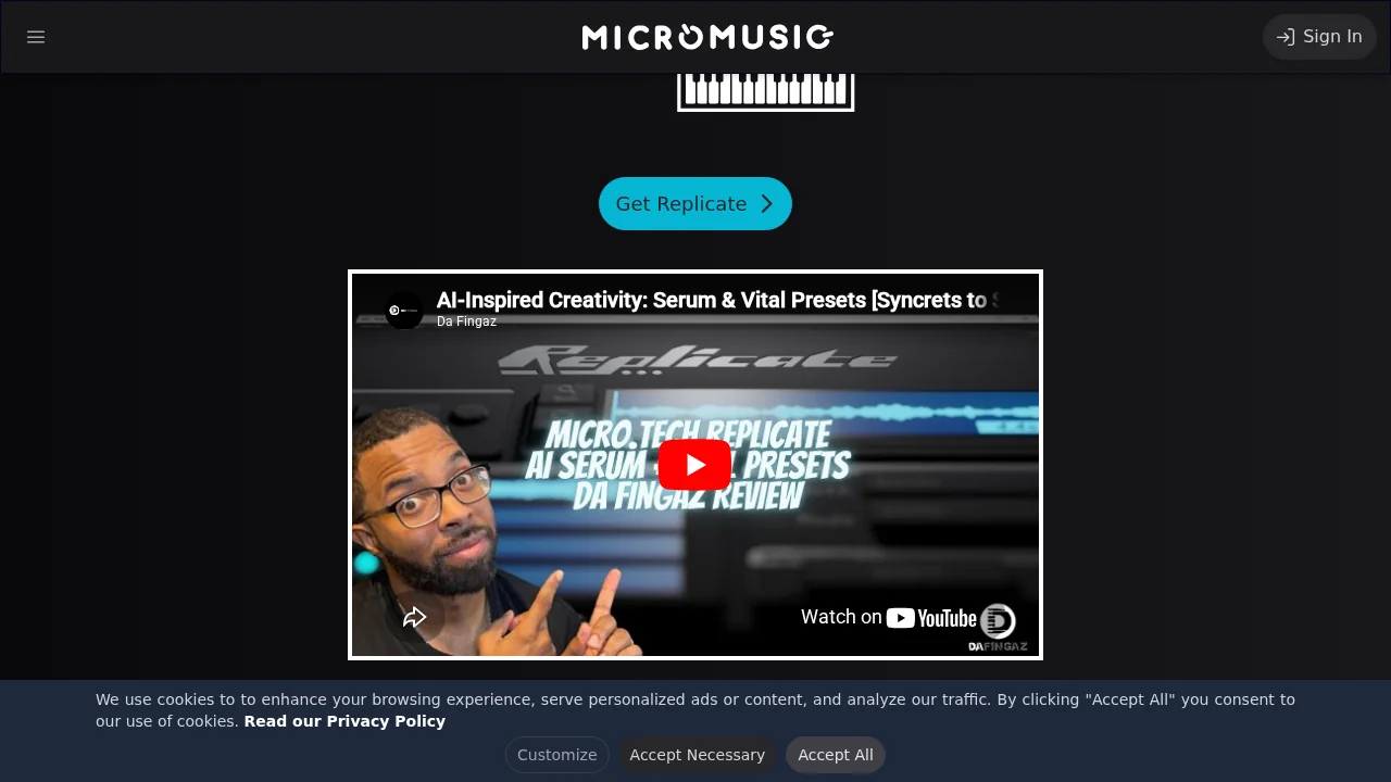 MicroMusic screenshot 1