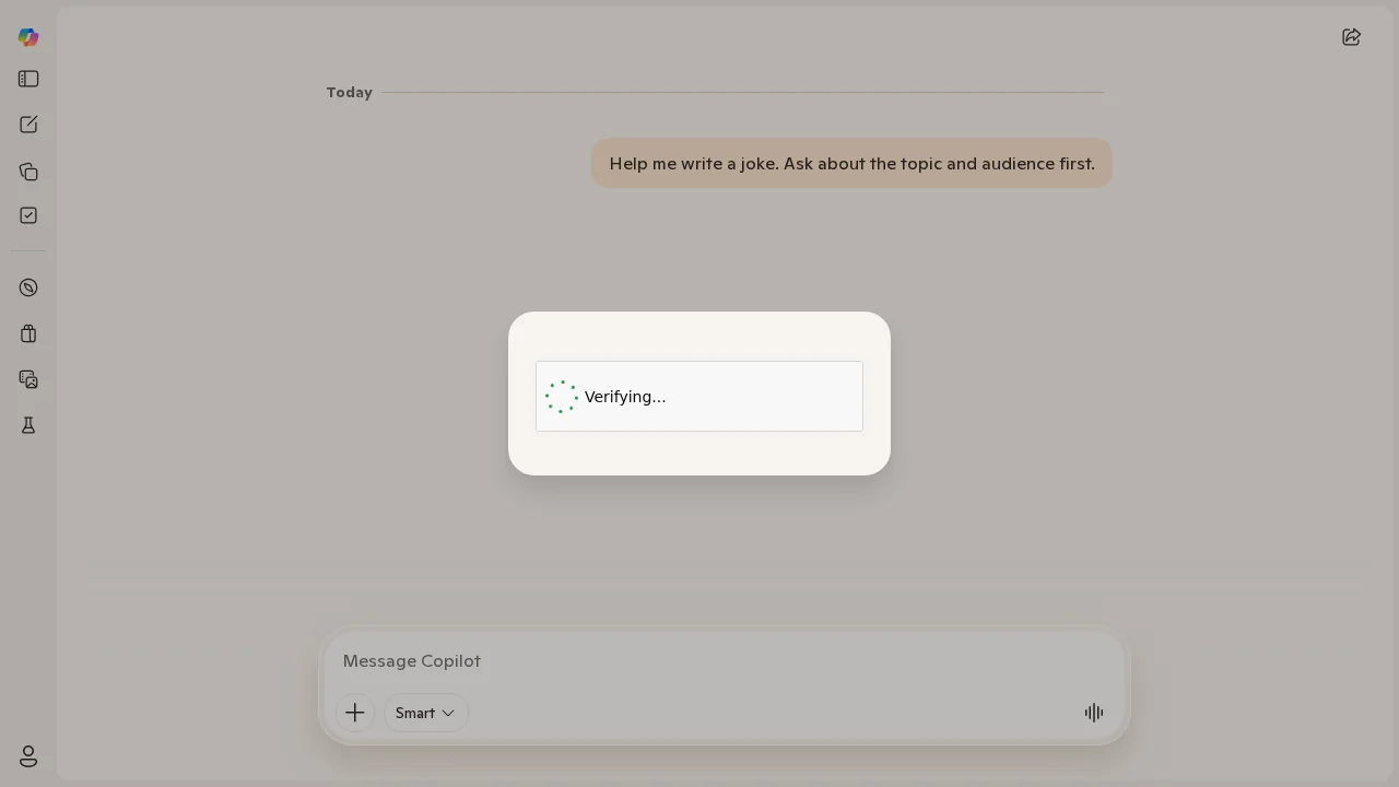 Microsoft Copilot screenshot 1