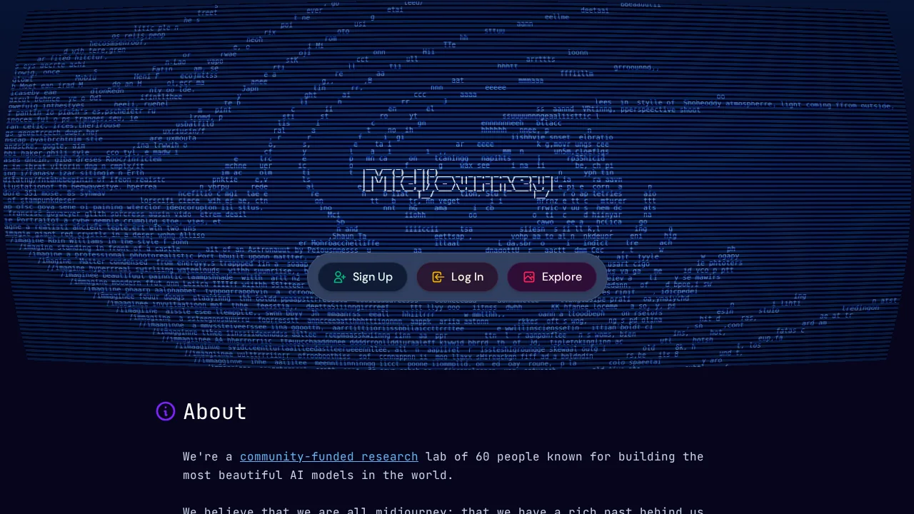 Midjourney screenshot 1