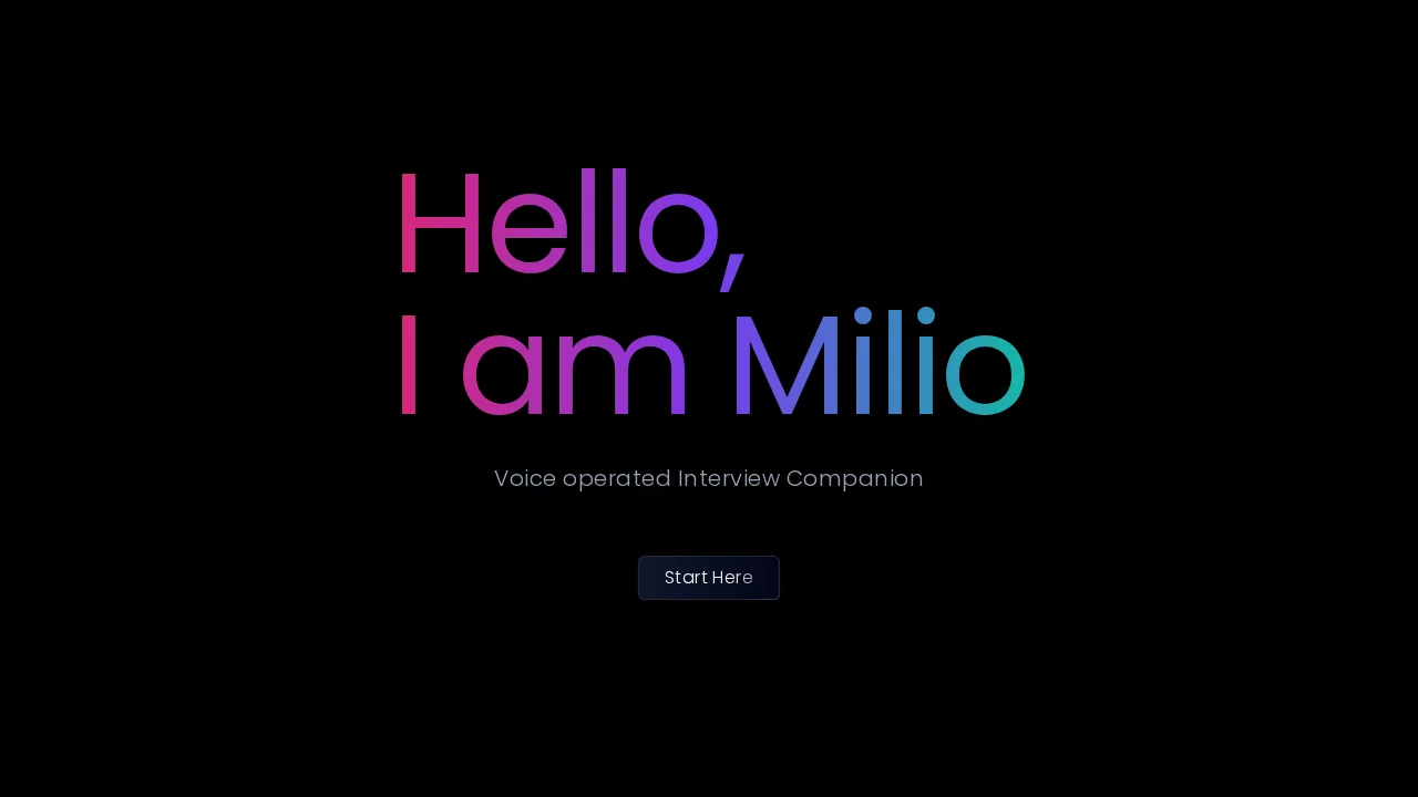 Milio screenshot 1
