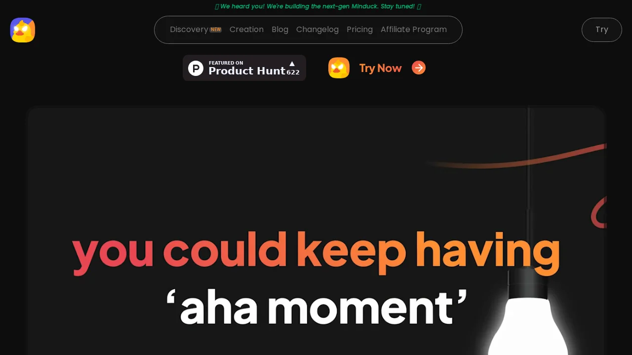 Minduck screenshot 1