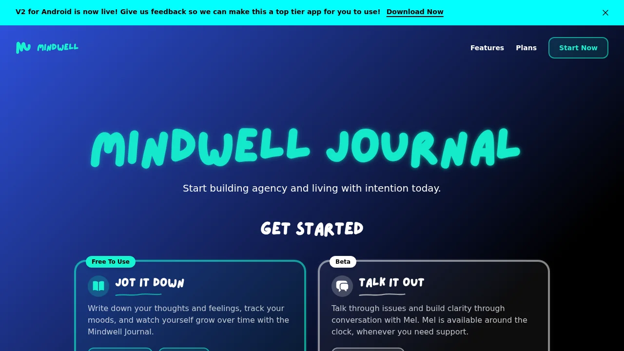 Mindwell screenshot 1