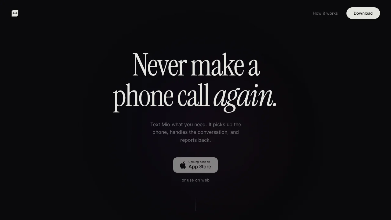 Mio – Your AI Phone Assistant screenshot 1