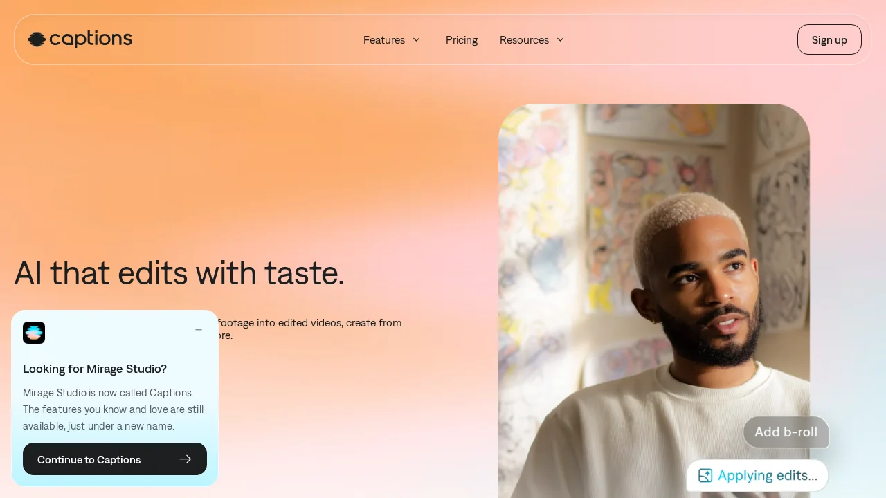 Mirage Studio screenshot 1