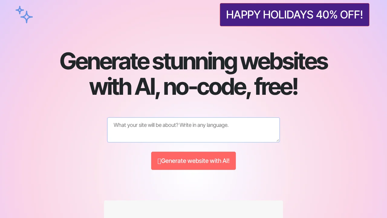Mobirise screenshot 1