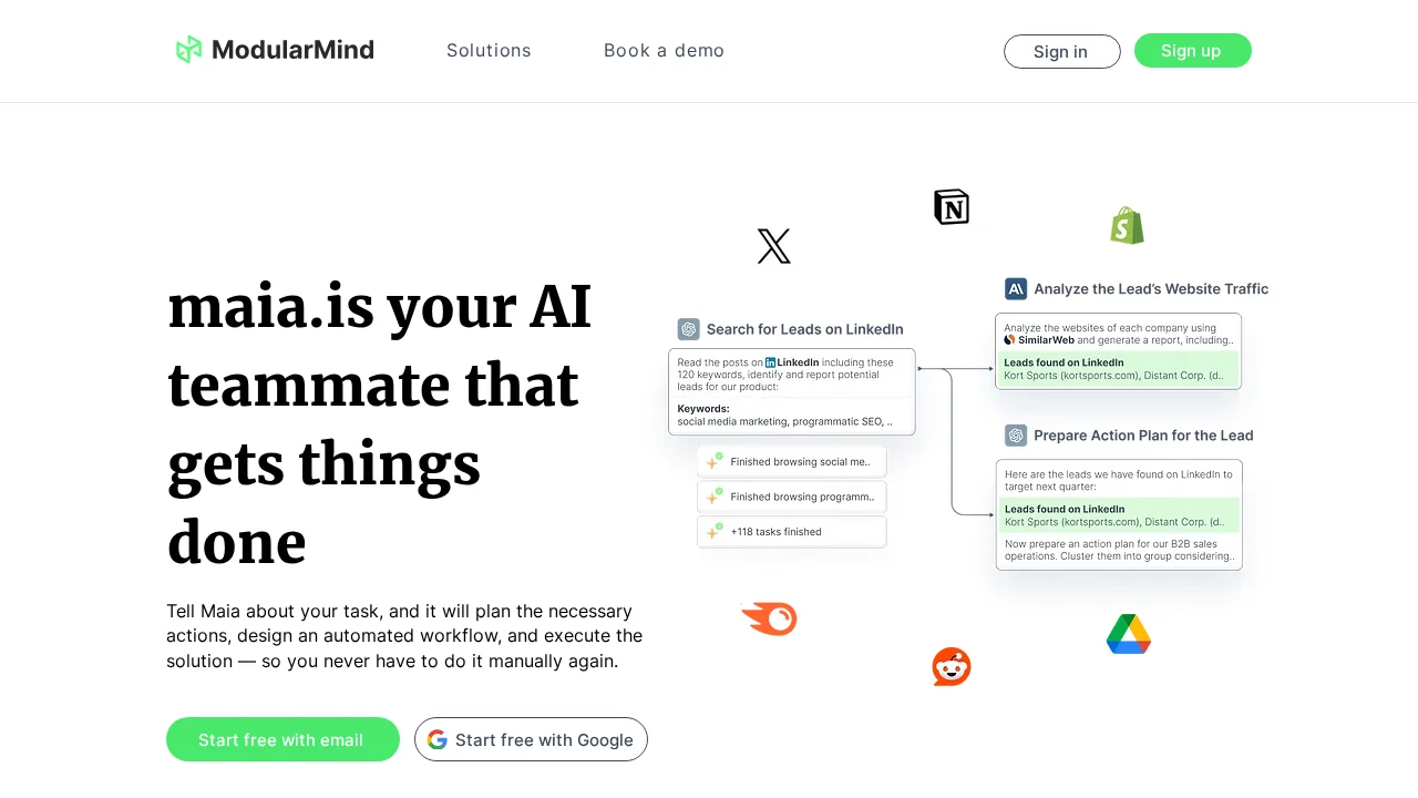 Modularmind screenshot 1
